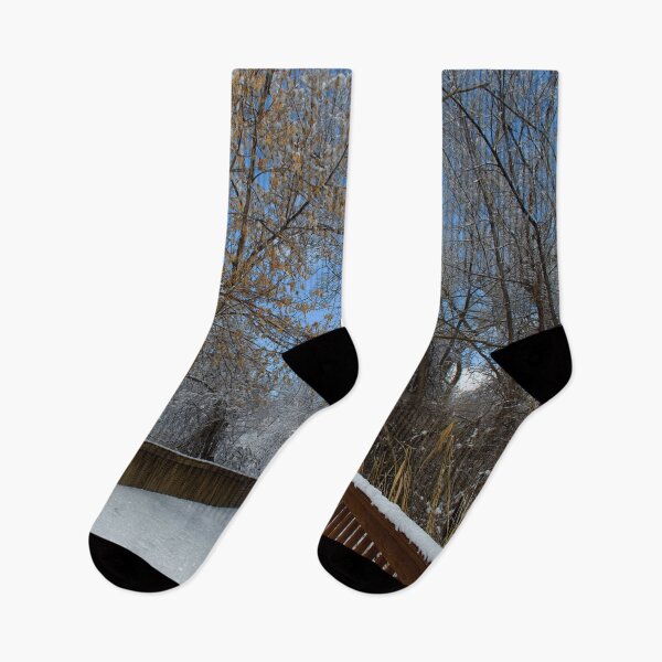 Item preview, Cold snowy winter landscape designed and sold by Ventures1.