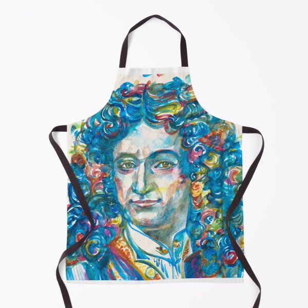Item preview, LEIBNIZ watercolor portrait .1 designed and sold by lautir.