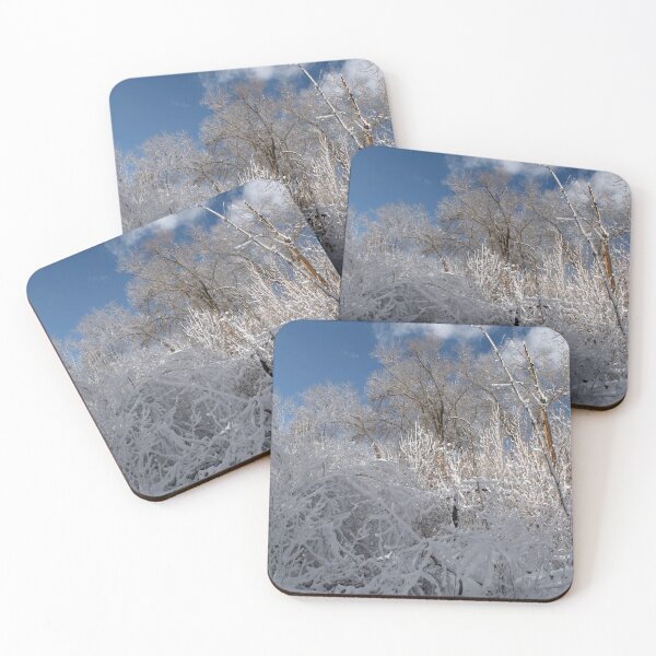 Item preview, Cold snowy winter landscape designed and sold by Ventures1.
