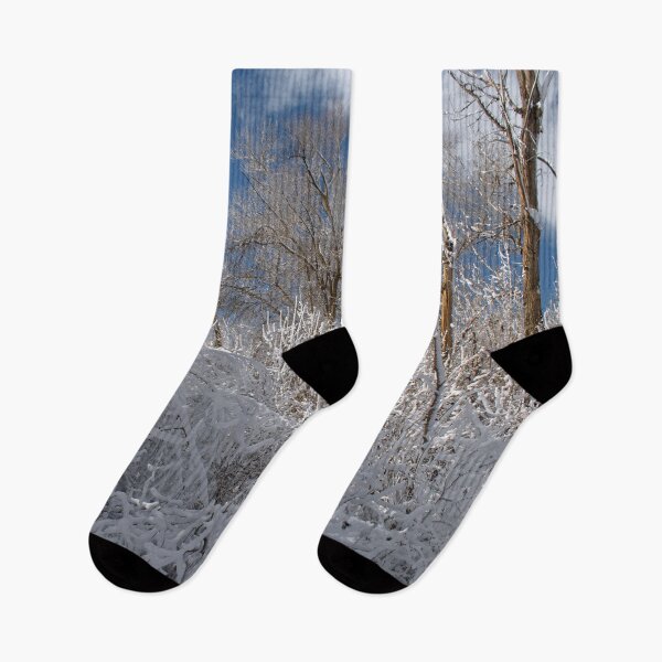 Item preview, Cold snowy winter landscape designed and sold by Ventures1.