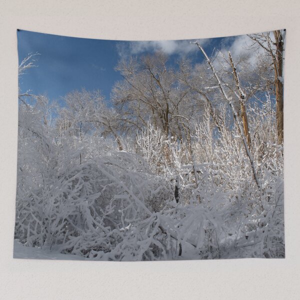 Item preview, Cold snowy winter landscape designed and sold by Ventures1.