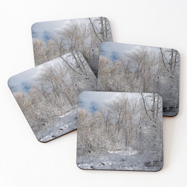 Item preview, Cold snowy winter landscape designed and sold by Ventures1.
