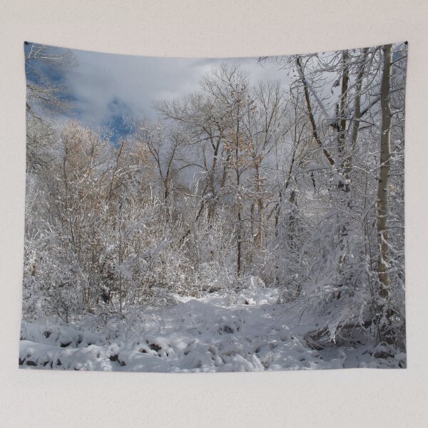 Item preview, Cold snowy winter landscape designed and sold by Ventures1.
