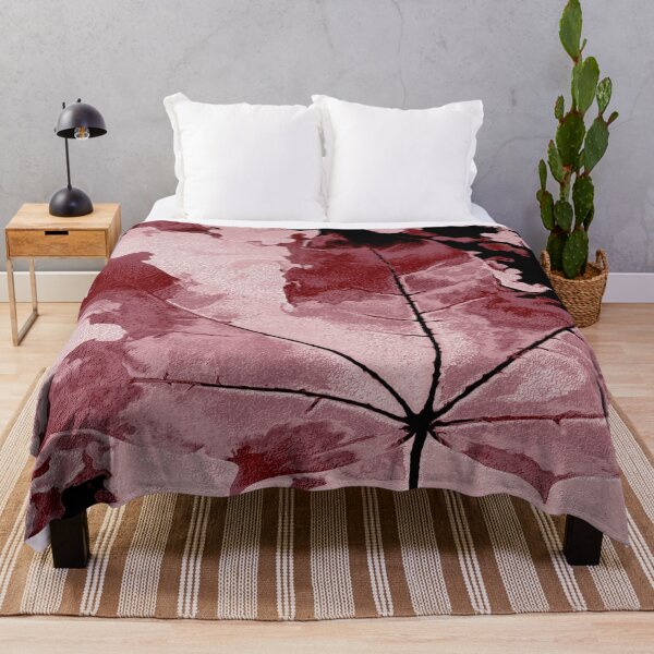 Item preview, Maple leaf with pink color designed and sold by SulkaCreative.
