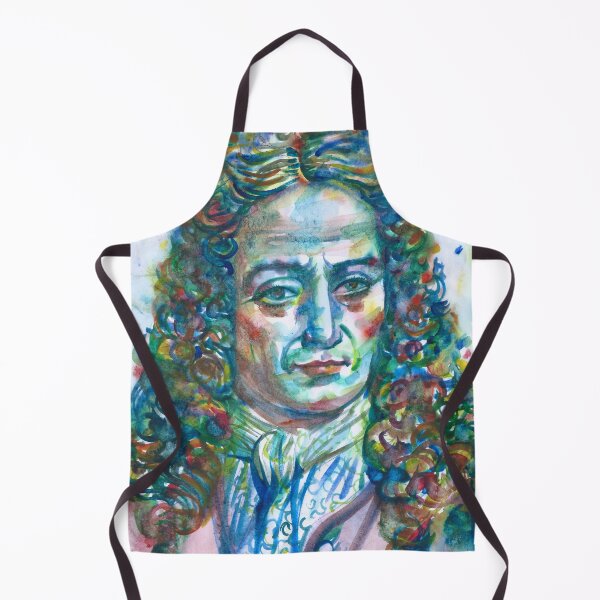 Item preview, LEIBNIZ watercolor portrait .2 designed and sold by lautir.