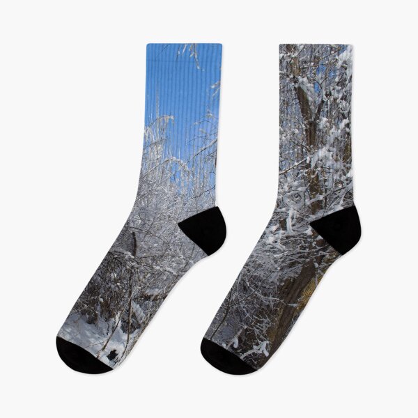 Item preview, Cold snowy winter landscape designed and sold by Ventures1.