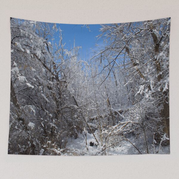Item preview, Cold snowy winter landscape designed and sold by Ventures1.