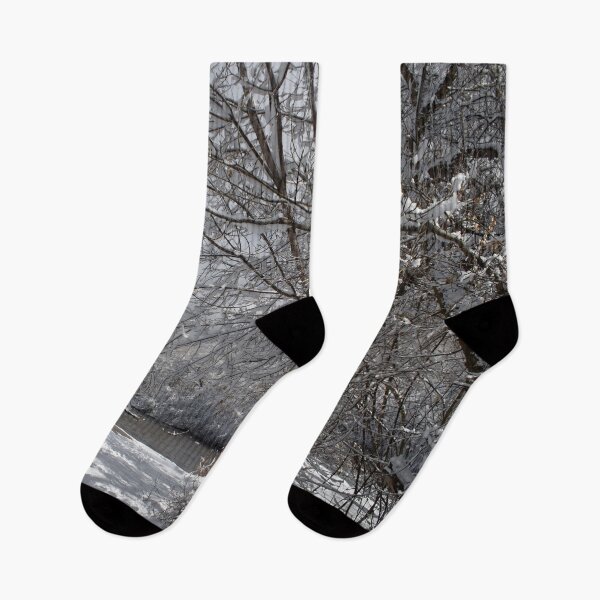 Item preview, Cold snowy winter landscape designed and sold by Ventures1.