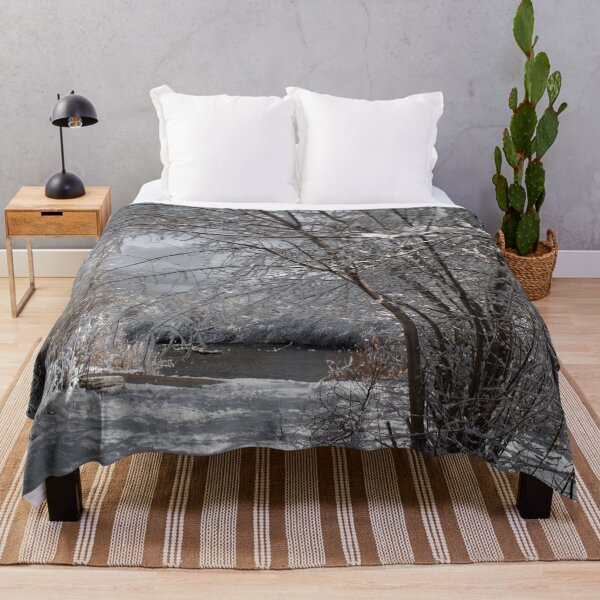 Item preview, Cold snowy winter landscape designed and sold by Ventures1.