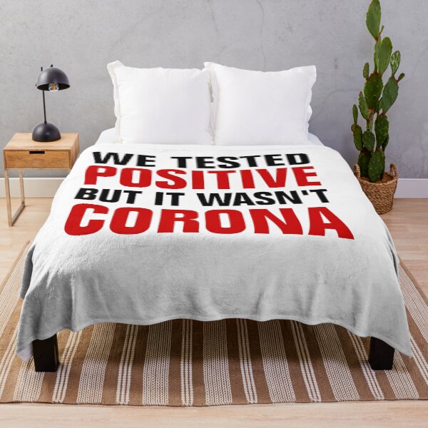 Item preview, We Tested Positive But It Wasn't Corona, Quarantine Baby designed and sold by Andrea Lina.
