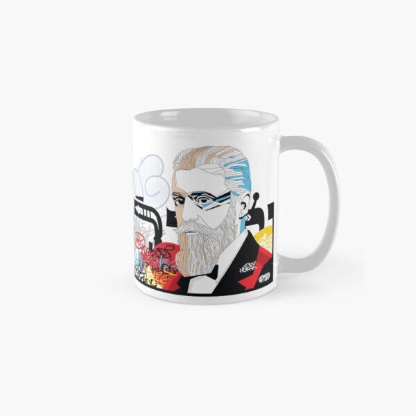 Theodor Herzl portrait - Pop Art Israeli leader Classic Mug