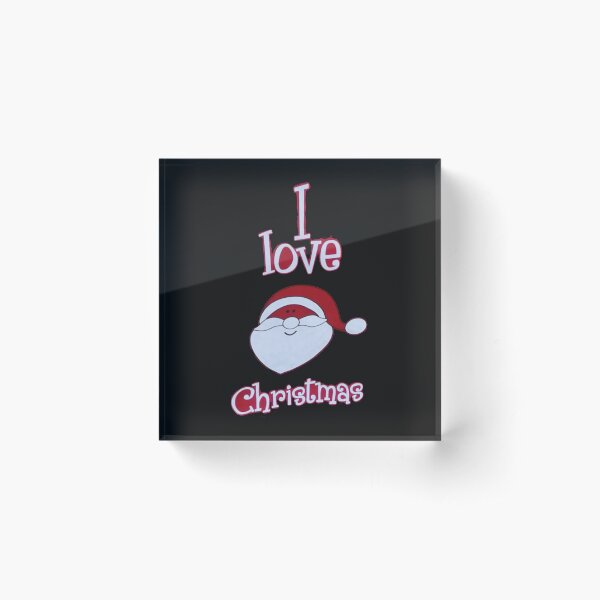Item preview, I LOVE CHRISTMAS designed and sold by mtargui2022.