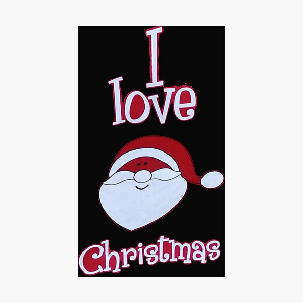 Item preview, I LOVE CHRISTMAS designed and sold by mtargui2022.
