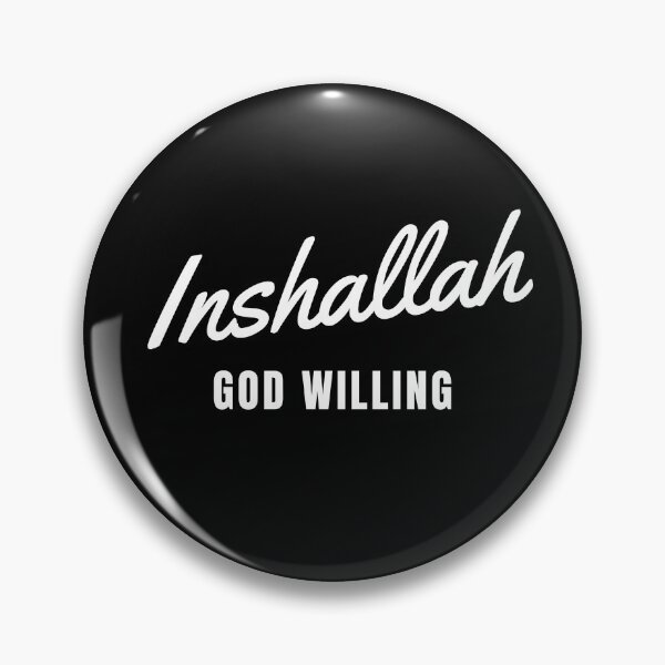 Item preview, Inshallah: Good Willing in Arabic designed and sold by Dawooddart.