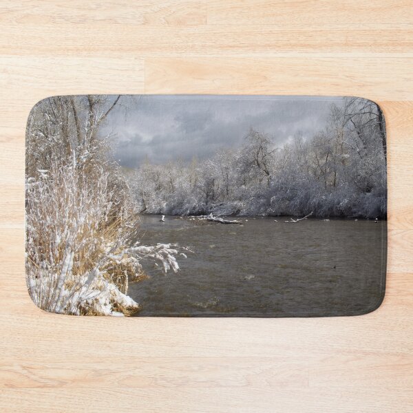 Item preview, Cold snowy winter landscape designed and sold by Ventures1.