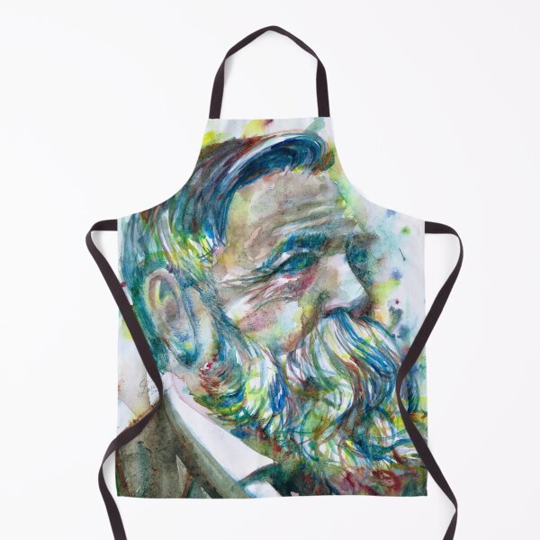 Item preview, FRIEDRICH ENGELS watercolor portrait .1 designed and sold by lautir.