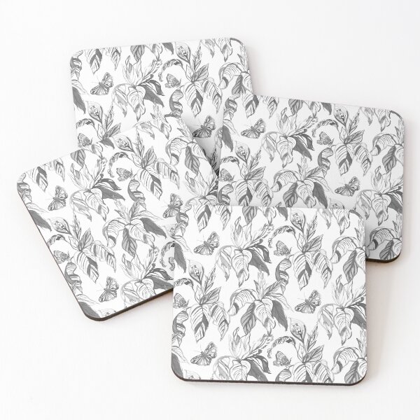 Item preview, Gray Butterfly Garden designed and sold by Carolina Diaz.
