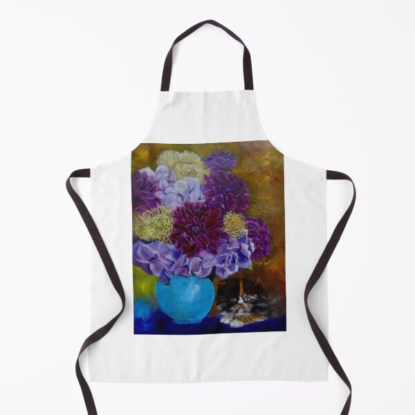 Item preview, Kitty in the Mums designed and sold by jennyleeandjim.