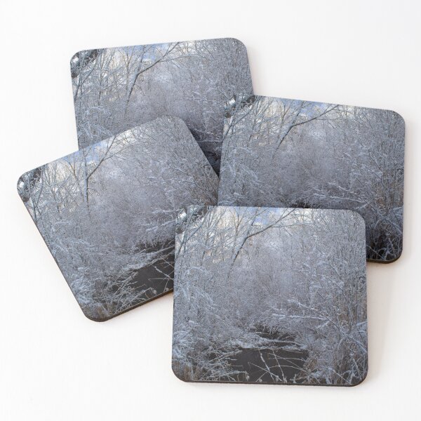 Item preview, Cold snowy winter landscape designed and sold by Ventures1.