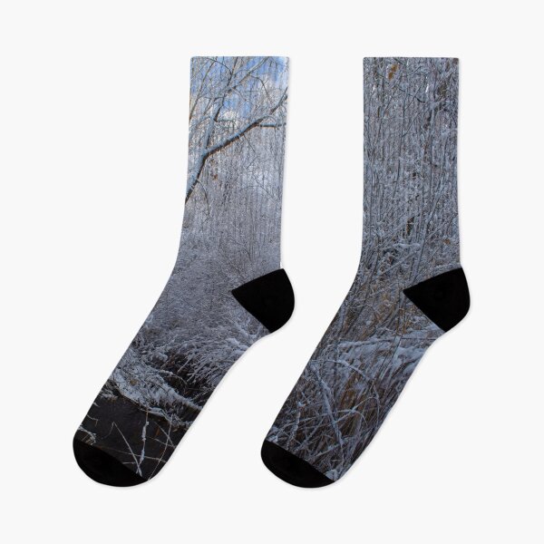 Item preview, Cold snowy winter landscape designed and sold by Ventures1.