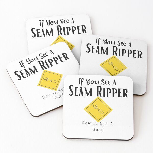 Item preview, If You See A Seam Ripper Now Is Not A Good  designed and sold by sabirlhc.