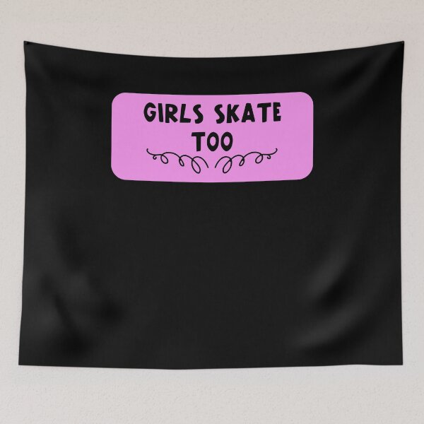 Item preview, Girls Skate too  designed and sold by Apoldi Shop.