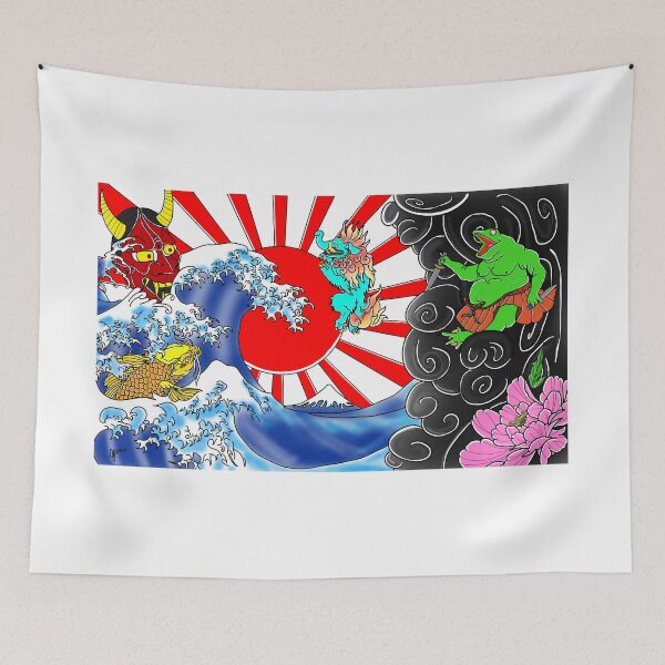 Item preview, Traditional Japanese Scene designed and sold by ashtonjohnstone.