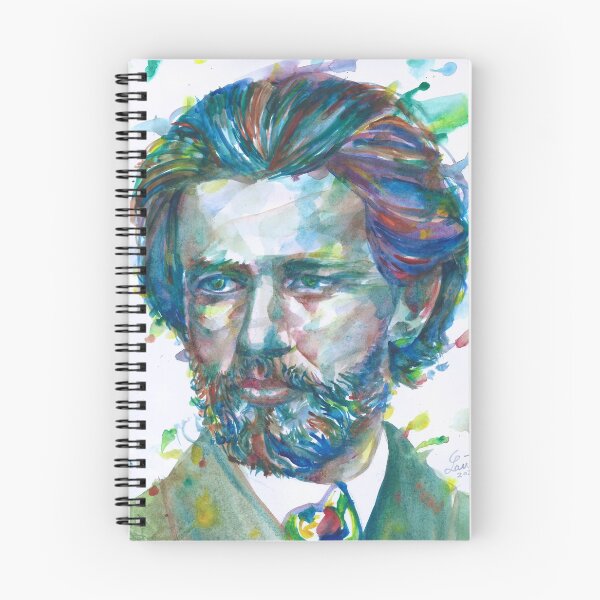 Artikelvorschau, PYOTR ILYICH TCHAIKOVSKY - Aquarellporträt.2 entworfen und verkauft von lautir.