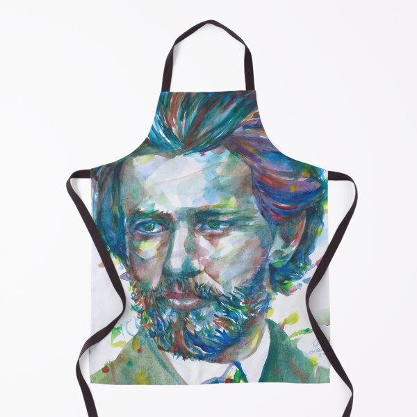 Item preview, PYOTR ILYICH TCHAIKOVSKY - watercolor portrait.2 designed and sold by lautir.