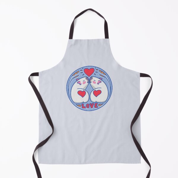 Item preview, Guinea Pig Love In Blue designed and sold by Pigapalooza.