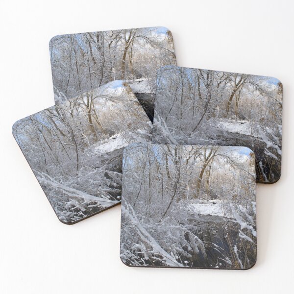 Item preview, Cold snowy winter landscape designed and sold by Ventures1.