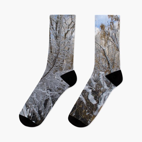 Item preview, Cold snowy winter landscape designed and sold by Ventures1.