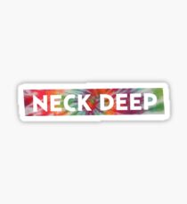 neck deep Sticker