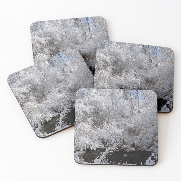 Item preview, Cold snowy winter landscape designed and sold by Ventures1.