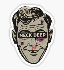 neck deep Sticker