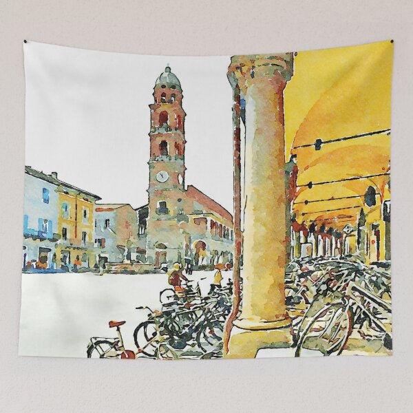 Item preview, Bicycles in the arcades designed and sold by Giuseppe Cocco.