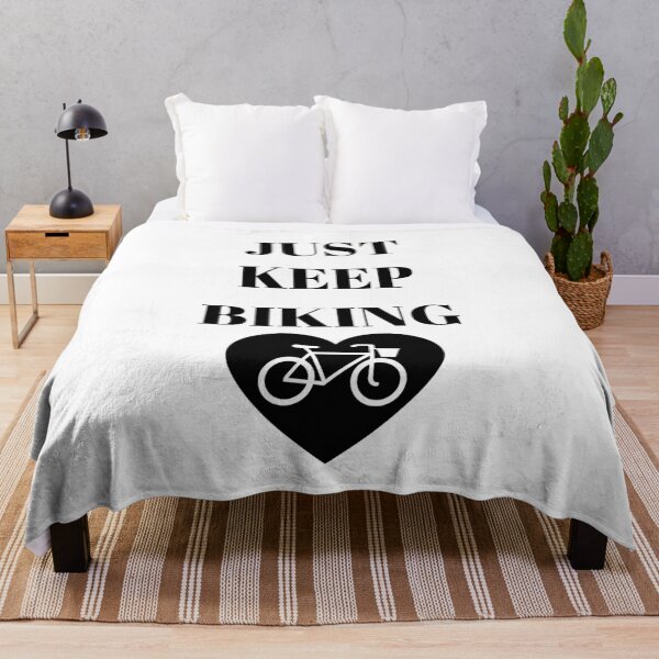 Item preview, Just Keep Biking designed and sold by travelnerd.
