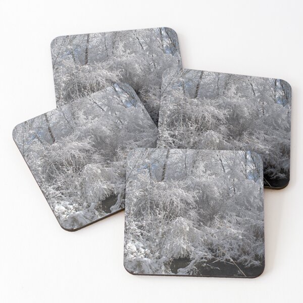 Item preview, Cold snowy winter landscape designed and sold by Ventures1.