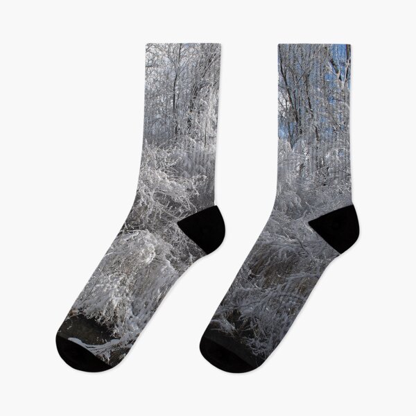 Item preview, Cold snowy winter landscape designed and sold by Ventures1.