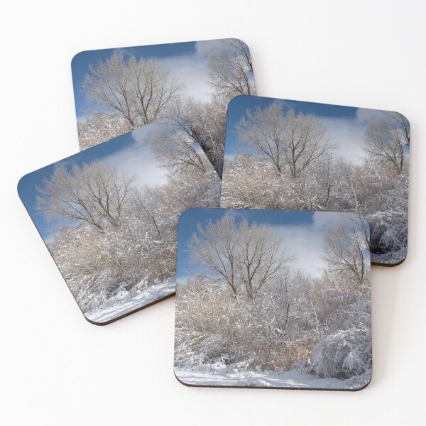 Item preview, Cold snowy winter landscape designed and sold by Ventures1.