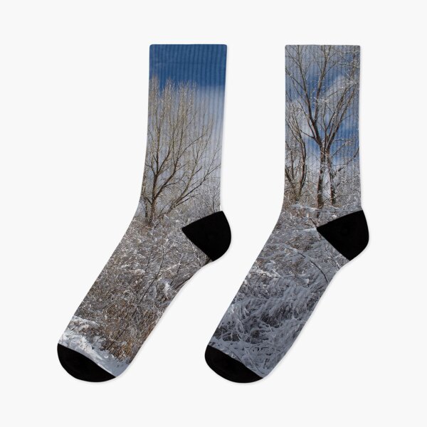 Item preview, Cold snowy winter landscape designed and sold by Ventures1.
