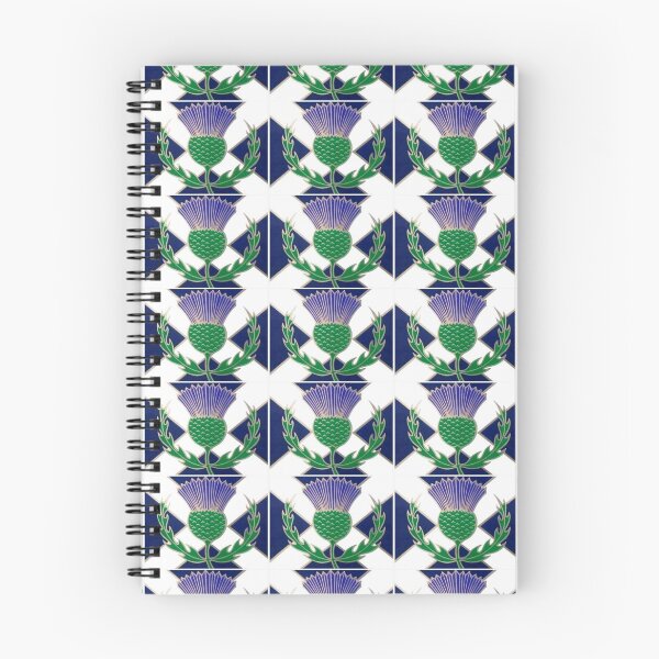 Item preview, Flag of Scotland and Thistle  designed and sold by RBEnt.
