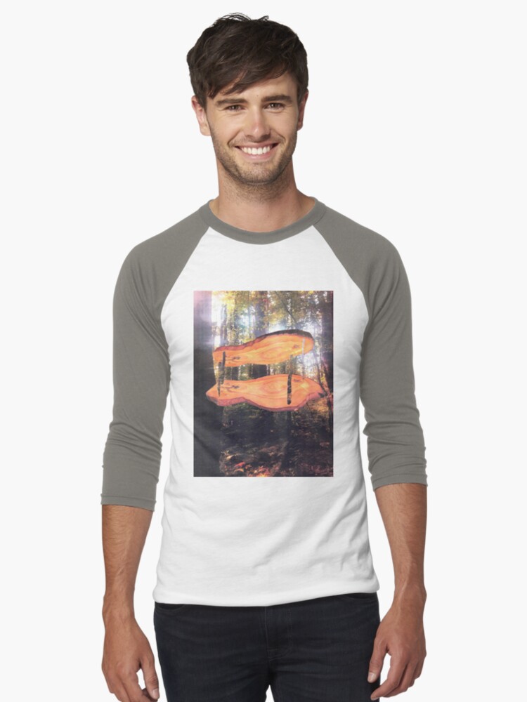 Thumbnail 1 of 3, Baseball ¾ Sleeve T-Shirt, IT GREW LIKE THAT designed and sold by DAVIDLIBERTY.