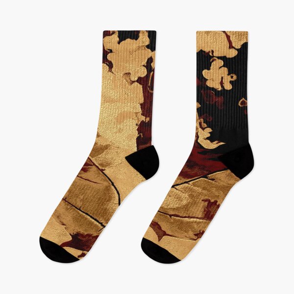 Item preview, Maple leaf with golden copper color designed and sold by SulkaCreative.