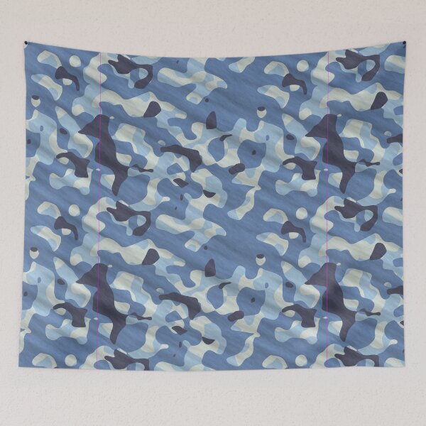 Item preview, new modern t-shirt blue black for every time designed and sold by tim tal.