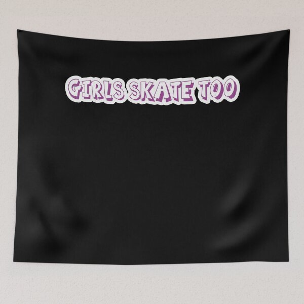 Item preview, Girls Skate too  design designed and sold by Apoldi Shop.