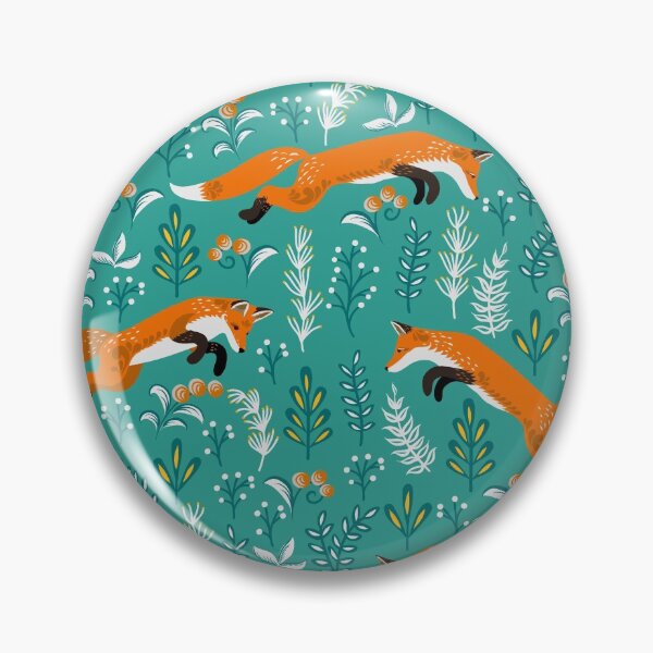 Item preview, Jumping Red Foxes  designed and sold by Skaska.