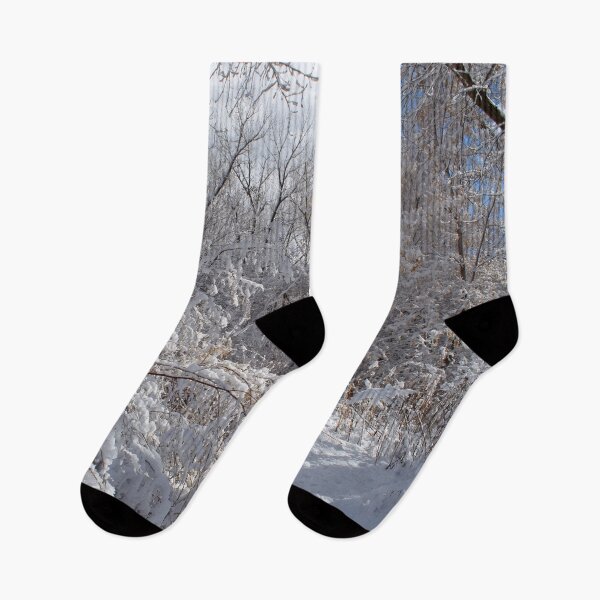 Item preview, Cold snowy winter landscape designed and sold by Ventures1.