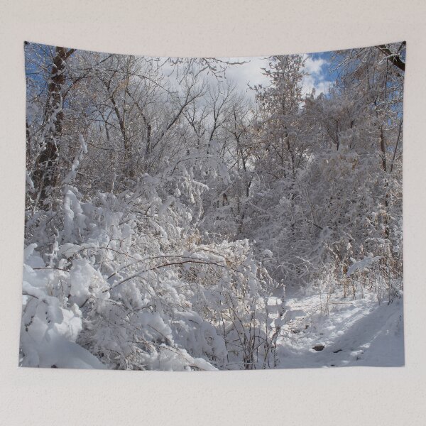 Item preview, Cold snowy winter landscape designed and sold by Ventures1.