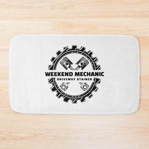 Item preview, Weekend Mechanic Driveway Stainer designed and sold by Six Deers.
